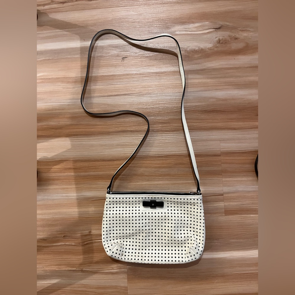 Marc Jacobs white cross body bag